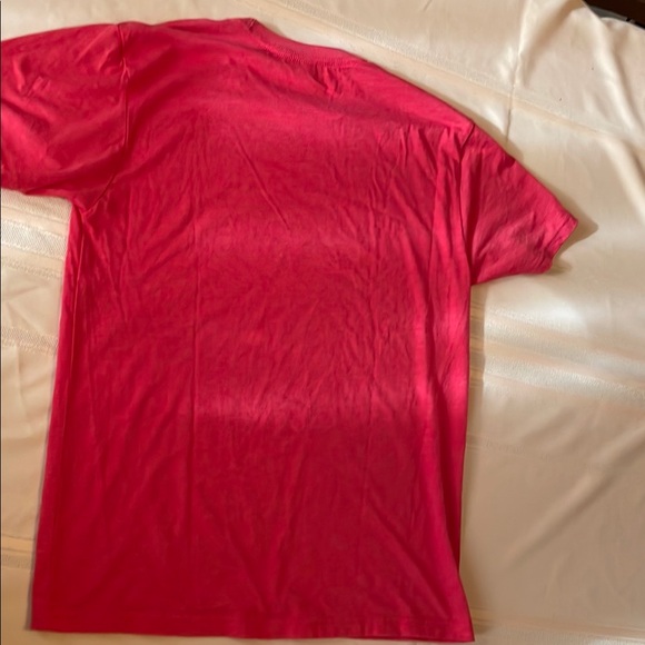 Next Level Apparel Red Short Sleeve Tee Vibrant Design - Picture 4 of 4